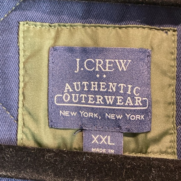 J. Crew quilted vest XXL olive green preppy outdoor gorpcore casual basics - Picture 2 of 10